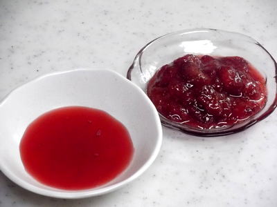 苺シロップ 苺ジャムの作り方 つくる楽しみ