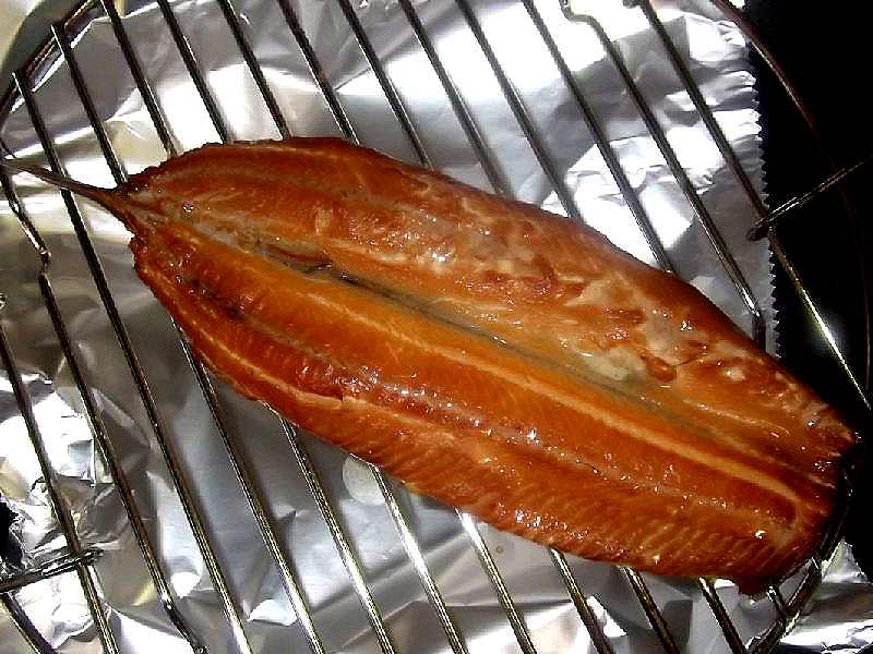 熱燻で作る秋刀魚の燻製
