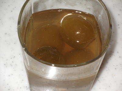 青梅のはちみつ漬け