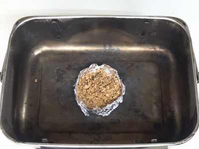 スモークチップをセットしました