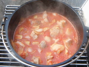 豚バラのトマト煮