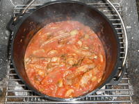ラムスペアリブのトマト煮
