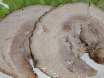 豚バラ肉で作るローストポークの作り方