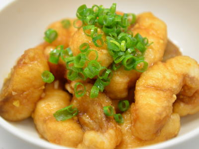 ムキサメのネギポン酢