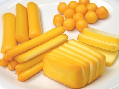 チーズの冷燻製
