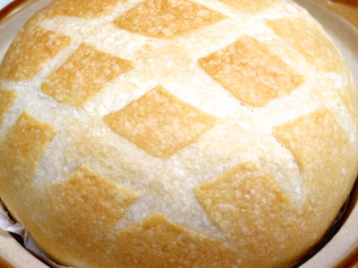 土鍋でフランスパン
